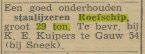 Friesch Dagblad 24 januari 1946